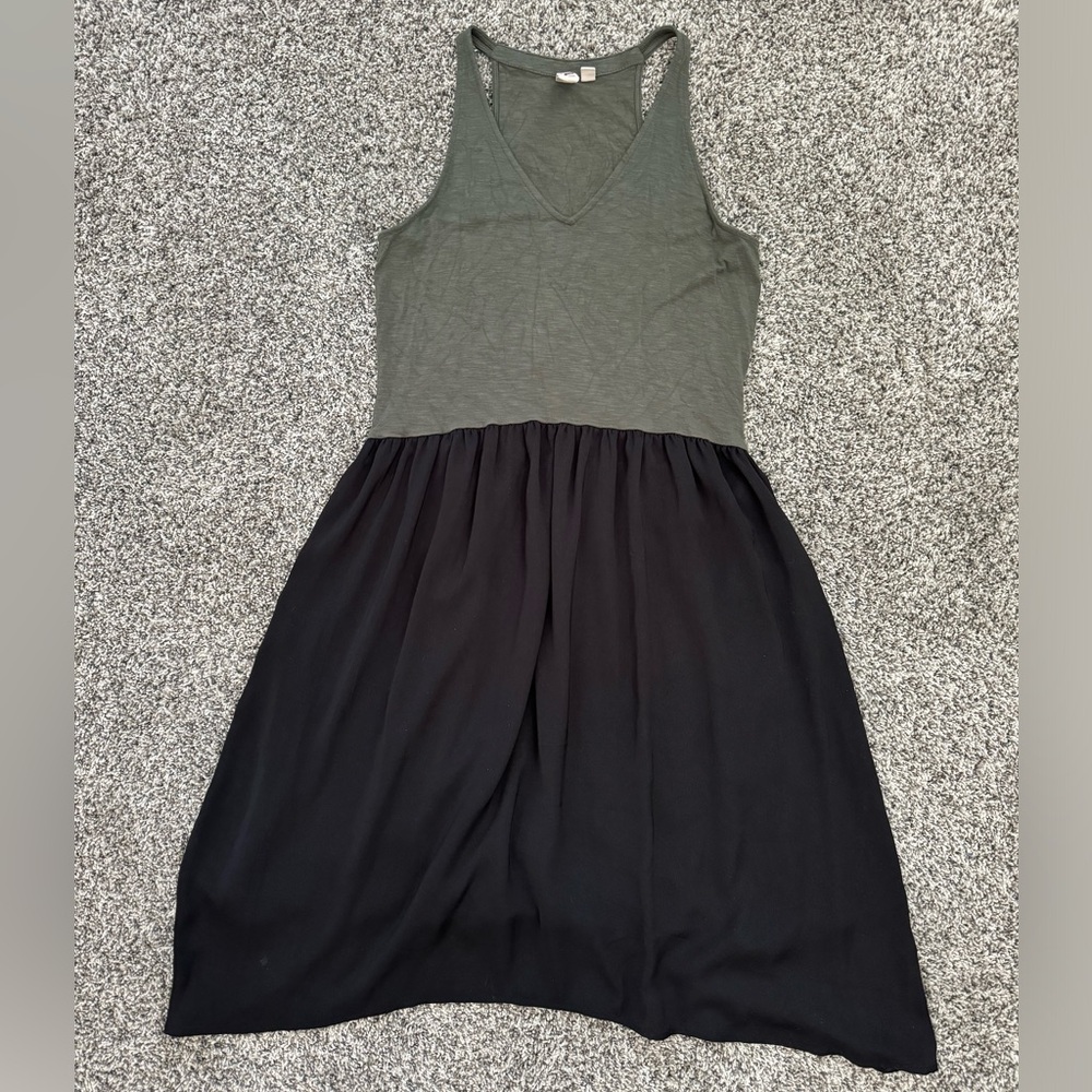 Anthropologie Dolan Left Coast Fabiana Knit Dress in Black Motif